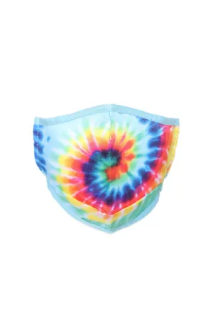 Adjustable Tie Dye  Face Mask - Multi Color
