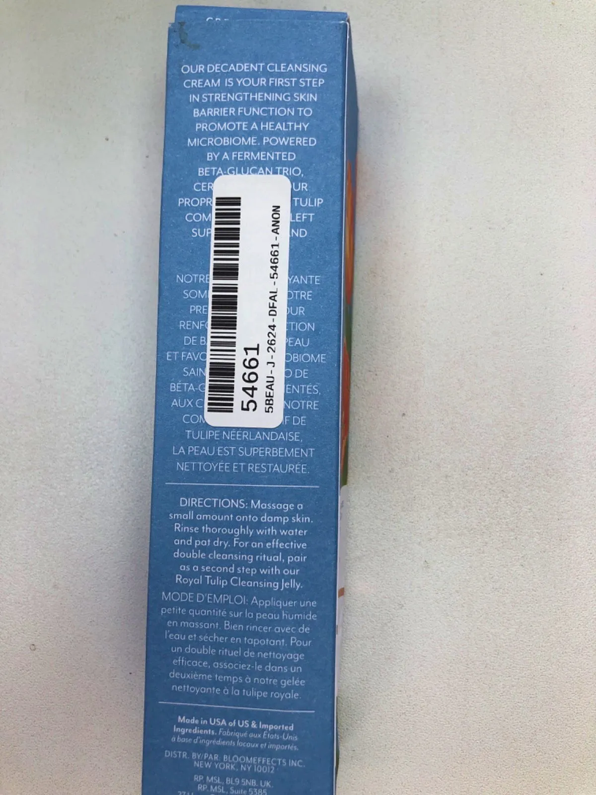 Bloomeffects Tulip Nectar Cleansing Cream 90ml