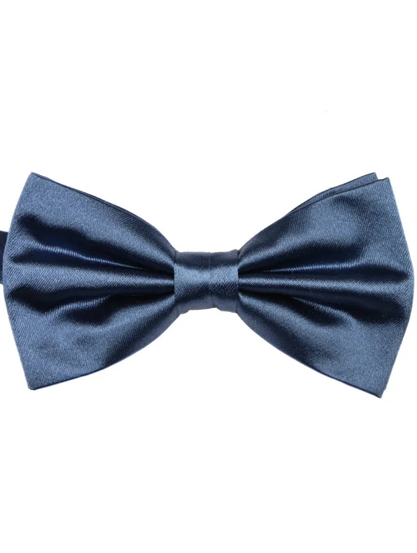 DCLIC Classic Plain Bow Tie - Steel