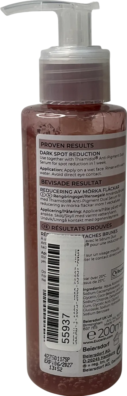 Eucerin Anti-pigment Cleansing Gel 200ml