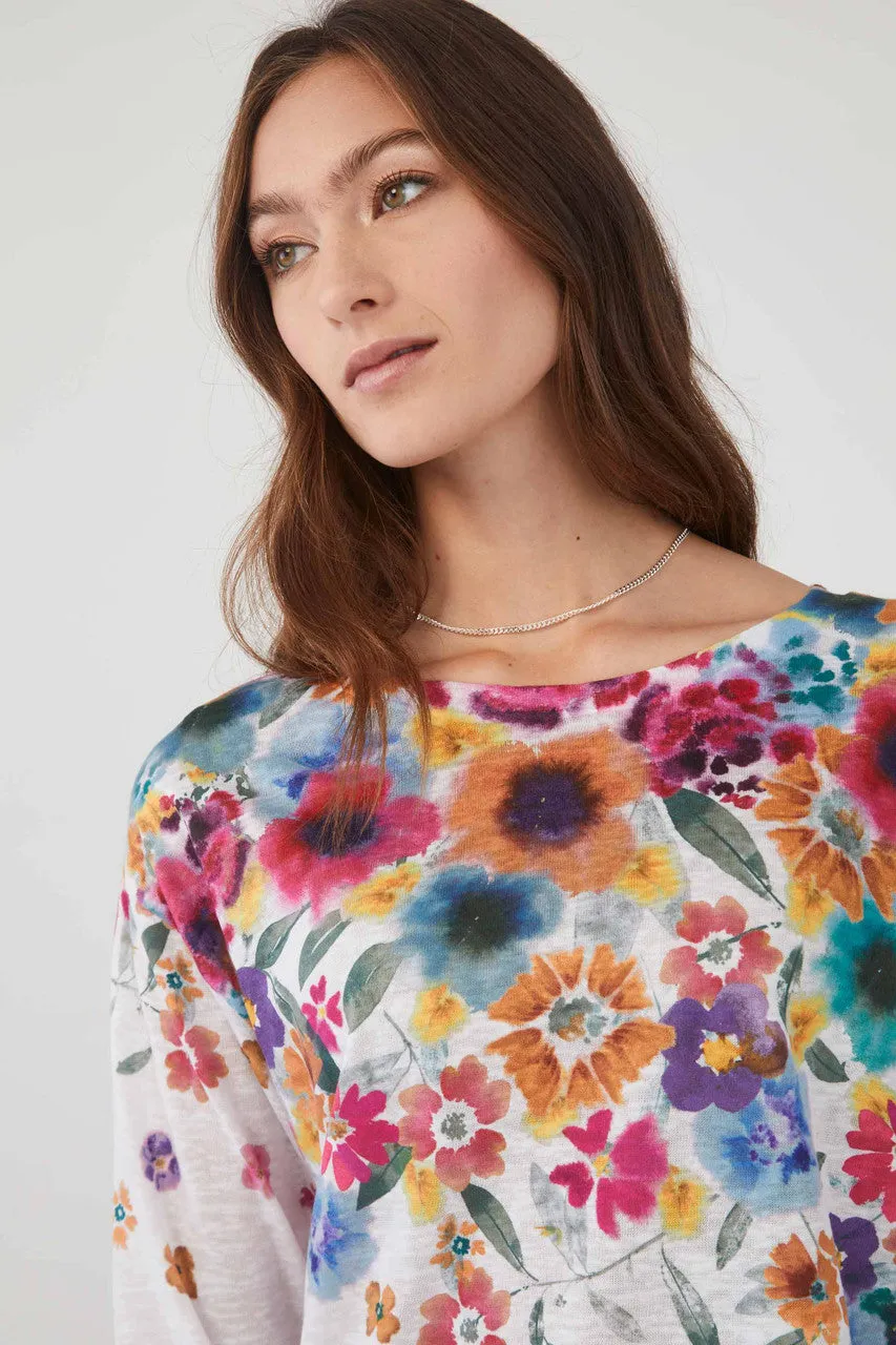 Final Sale Brinley Boat Neck Drop Shoulder Top - FDJ French Dressing 3019451