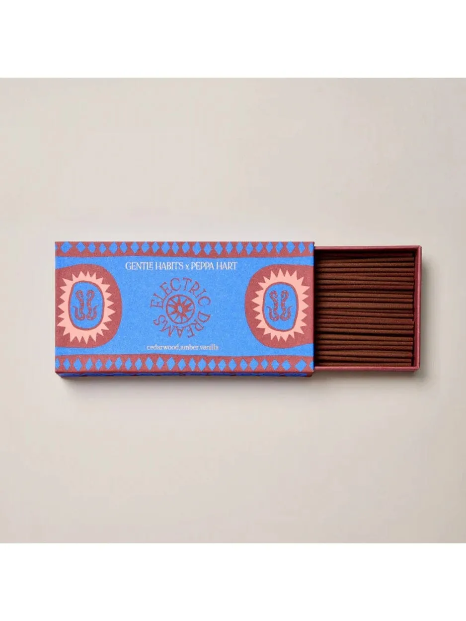 Gentle Habits X Peppa Hart "This Is Incense" - ELECTRIC DREAMS - Cedarwood, Amber and Vanilla