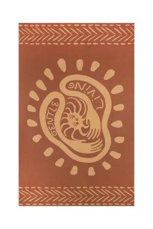 GENTLE LIVING SARONG - RUST