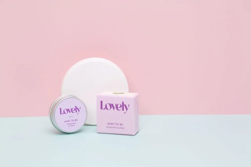 LOVELY - Lip Balm - Peppermint Vanilla