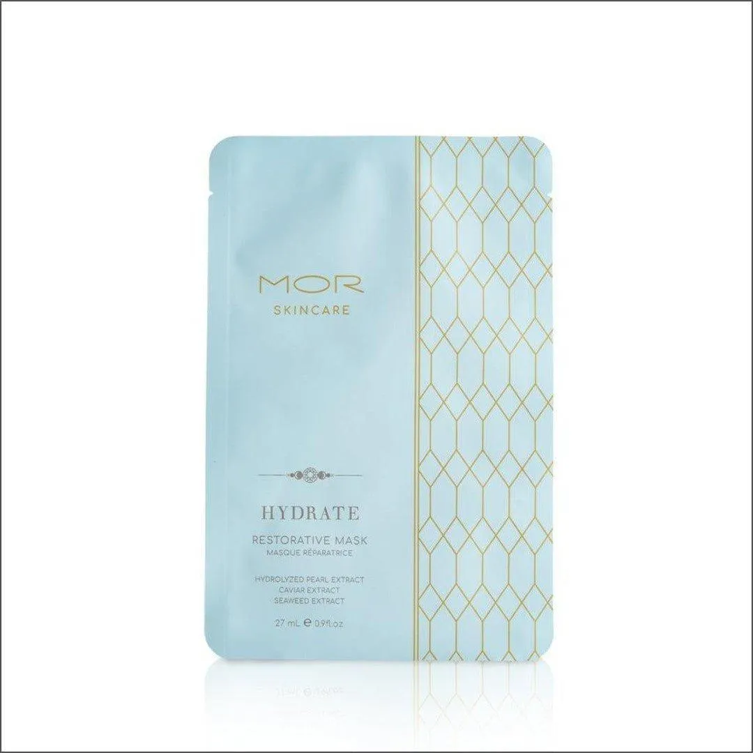 Mor Skincare Hydrate Restorative Mask 5 Pack Sheet Masks