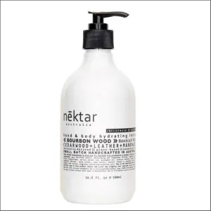 nktar Bourbon Wood Hand & Body Hydrating Lotion 500ml