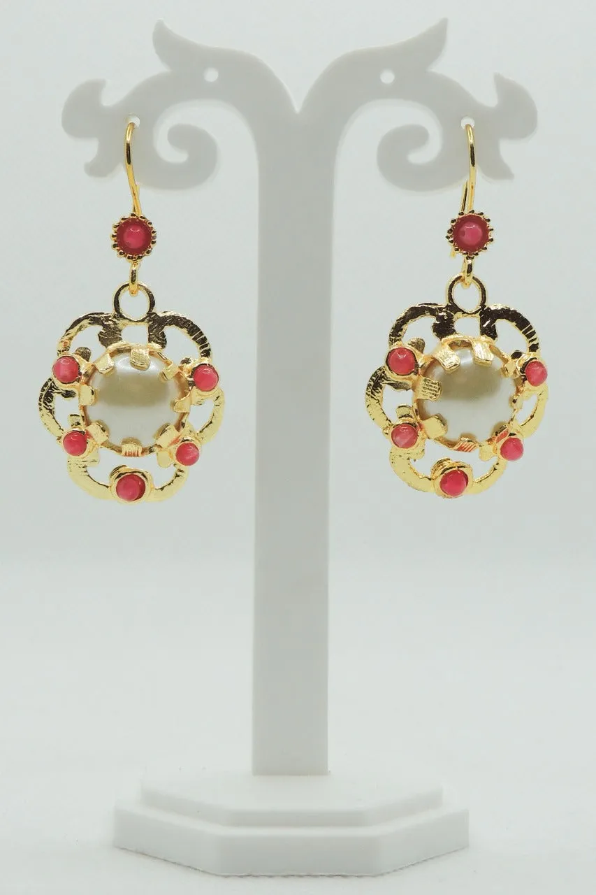 Sashi Earrings In Pink