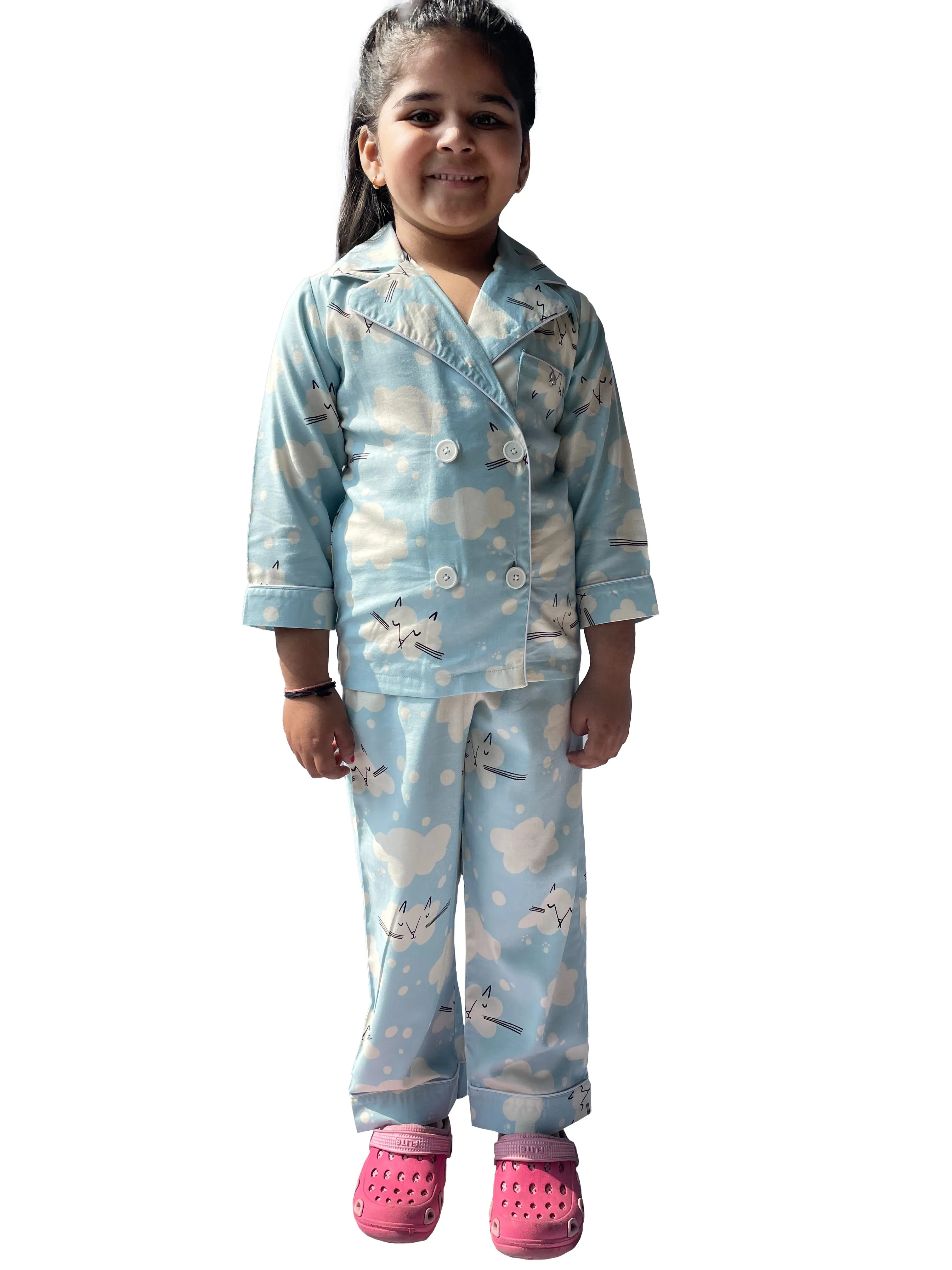 Sleepy Clouds Night Suit