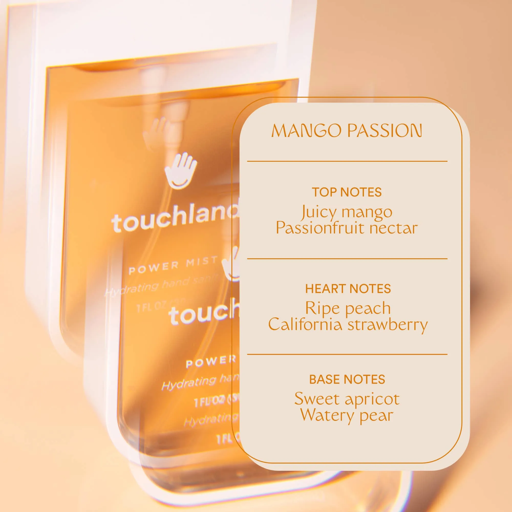 Touchland Hand Sanitizer - Mango Passion